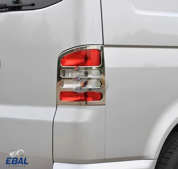 VW T5 Caravelle Krom Stop Çerçevesi 2003-2010 Paslanmaz Çelik - Resim 2