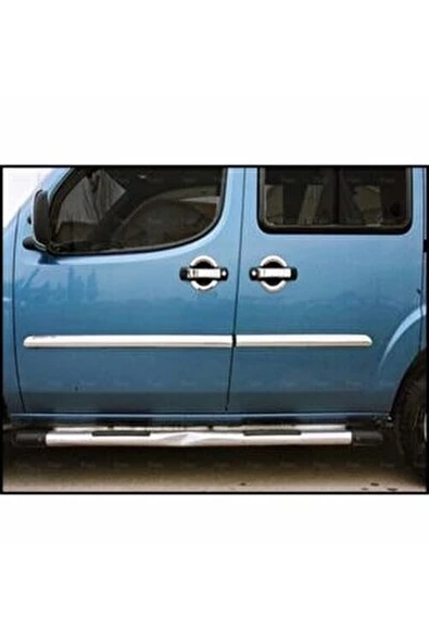 Fiat Doblo Krom Yan Kapı Çıtası 4 Kapı 2000-2006 Arası P.Çelik - 2