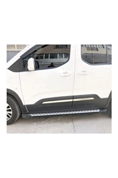 Peugeot Rifter Krom Yan Kapı Çıtası 4 Parça 2018-2023 Model Arası P.ÇELİK - Resim 3