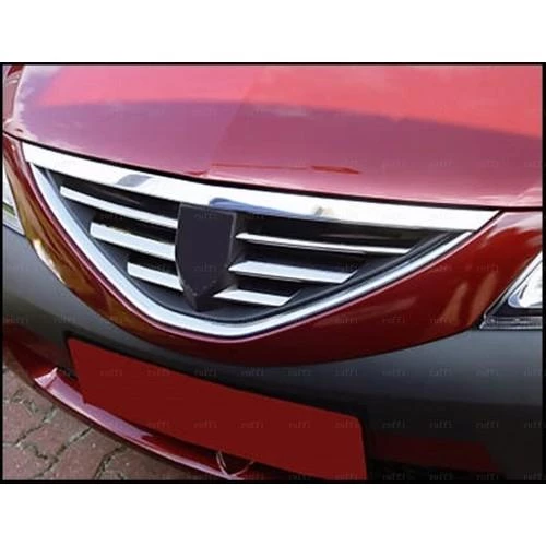 Dacia Logan Krom Ön Panjur 6 prç. 2005-2011 P. Çelik - Resim 2