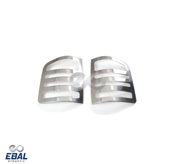 VW T5 Caravelle Krom Stop Çerçevesi 2003-2010 Paslanmaz Çelik - Resim 3