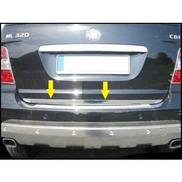 Mercedes ML W164 Krom Alt Bagaj Çıtası 2005-2011 P. Çelik ürün görseli