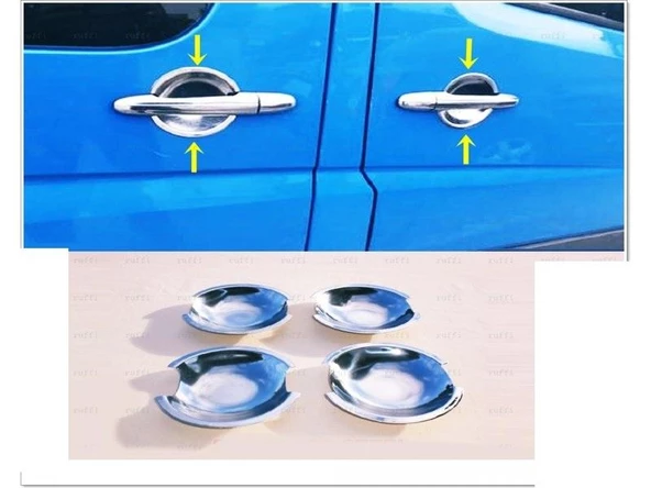 VW Crafter Krom Kapı Kolu Tası 4 Kapı 2006-2016 P. Çelik ürün görseli