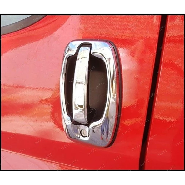 Citroen Jumper Krom Kapı Kolu+Çerçeve 4 kapı 2007 Üzeri P. Çelik - Resim 4
