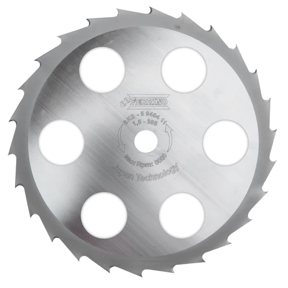 Ferrino Motorlu Tırpan Japon Bıçak 305mm 6 Delikli