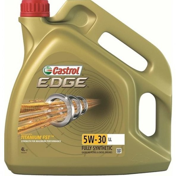 Castrol Edge 5W-30 LL 4 lt Motor Yağı DPF Lİ 2022 ÜRETİM