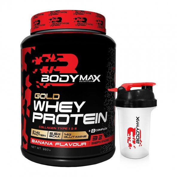 BODYMAX GOLD WHEY PROTEİN 960GR MUZ