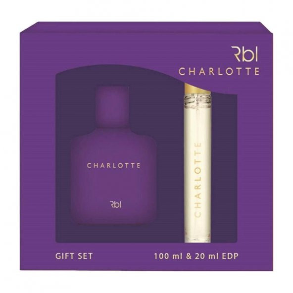 Rbl Kadın Parfüm Set 100ml Edp + 20ml Edp Charlotte