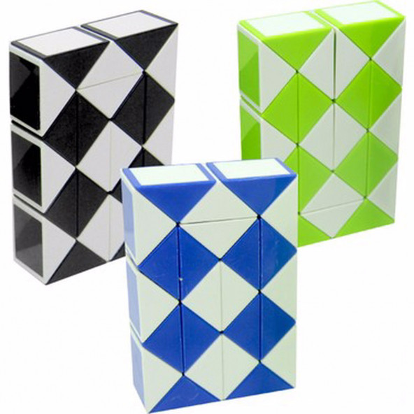 24 PARÇA MAGİC SNAKE RUBİK YILAN ZEKA KÜPÜ KÜÇÜK BOY - 2