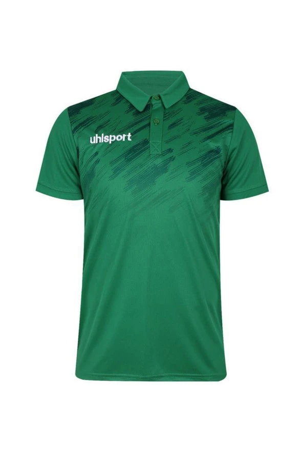 Uhlsport Brush Yeşil Erkek Polo Yaka T-Shirt