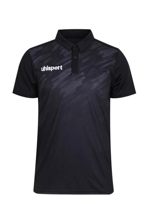 Uhlsport Brush Siyah Erkek Polo Yaka T-Shirt