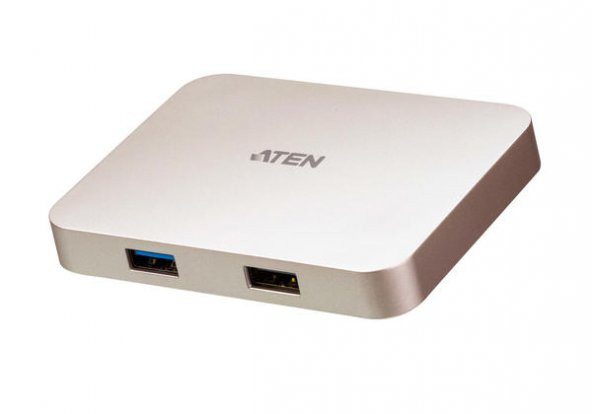 Aten UH3235 USB 3.1 Type C Gen 1 USB 2.0 to HDMI 4K Ultra Mini Dock with Power Pass-through