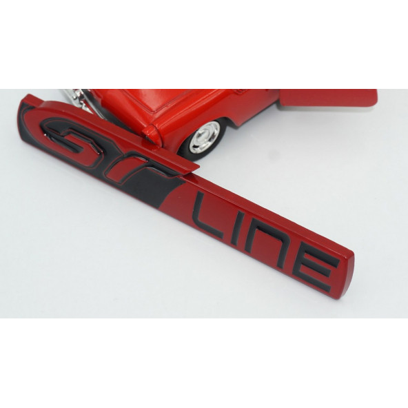 Peugeot 208 308 GT Line Bagaj Yeni Versiyon Metal Yazı Logo Amblem - 4