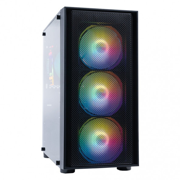 Gameforce Xmesh Mini 4x120mm Rainbow USB 3.0 MicroATX Oyuncu Kasası - 3