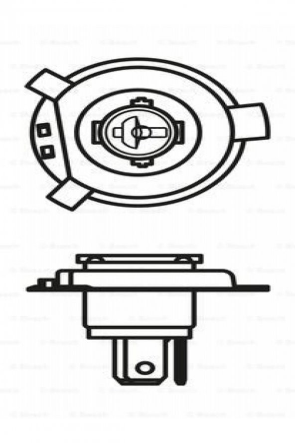 Ampül - Purelight - [12v] - Hs1 [h4] Motosiklet Tipi - 35/35w - Px43t [10 Adet]