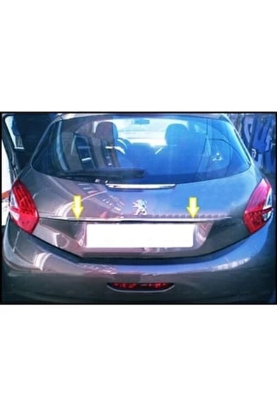 Peugeot 208 Krom Bagaj Çıtası 2012 üzeri P.Çelik ürün görseli