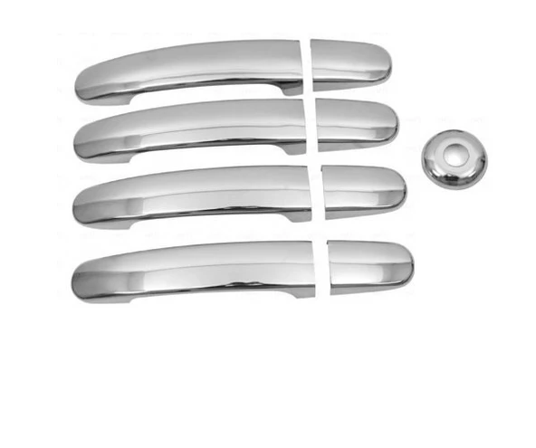 Ford Tourneo Custom Krom Kapı Kolu 4 Kapı 9 Parça 2012 Üzeri - Resim 3