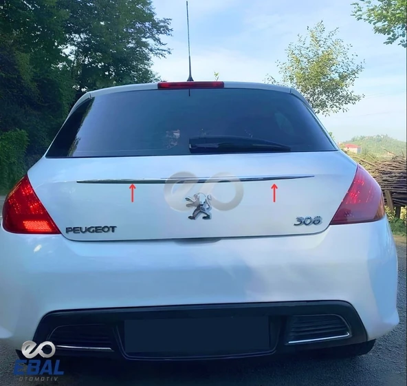 Peugeot 308 Krom Bagaj Çıtası 2007-2013 Arası P.Çelik - Resim 4