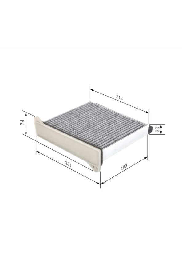 1987432426 Polen Filtresi Mıtsubıshı Lancer 1.6ı 4g18 ürün görseli 1