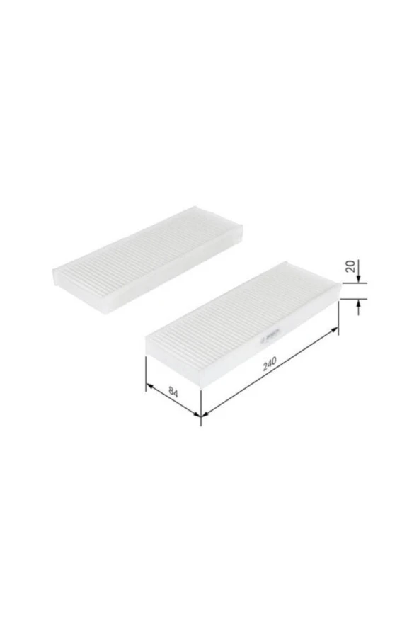 Polen Fıltresı P301-c Elysee Eb2m 1.2 Vtı 12v -dv6dted 1.6hdı 8v Euro5 Motor 1987435033