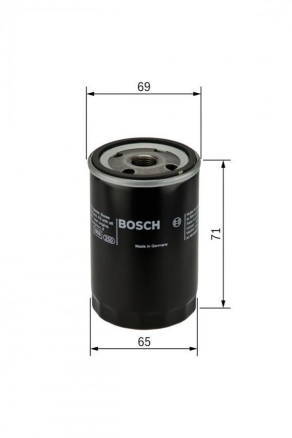 Bosch F026407001 Yağ Filtresi - 2