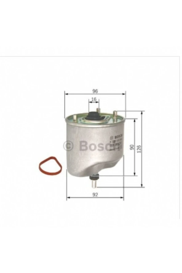 Bosch F026402862 Yakıt Filtresi Mazot Euro5 1.6 Tdcı Berlıngo Par