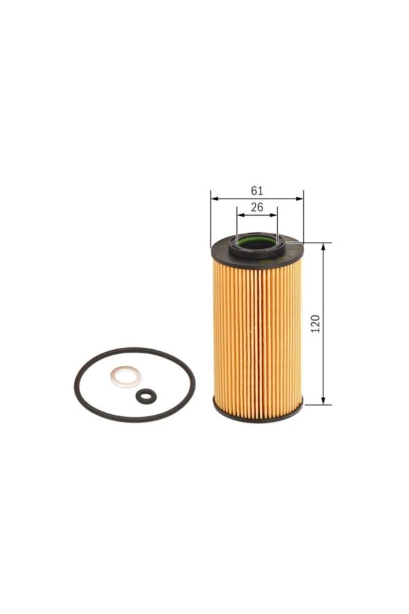 Bosch 09864b7027 Yağ Filtresi Accent Era-getz 05 I10-i30 1.5crdi-kıa Cerato-cee D-pıcanto 1