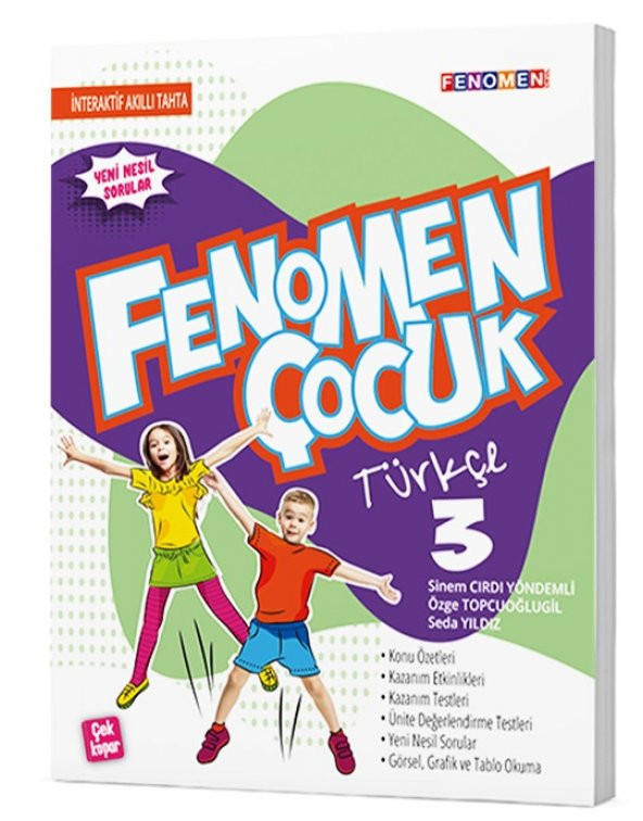 Fenomen Çocuk 3. Sınıf Türkçe Yeni Nesil Sorular 2023