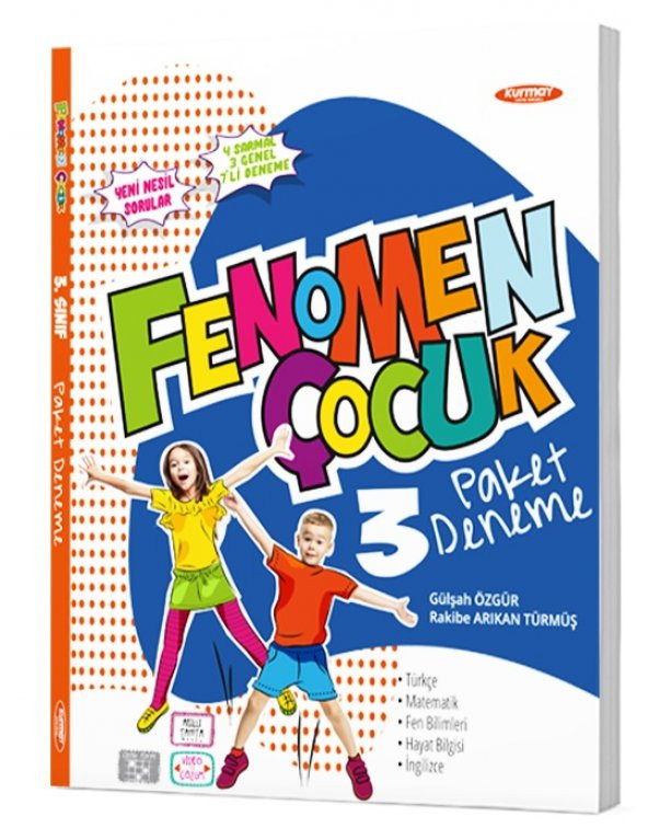 Fenomen Çocuk 3. Sınıf Paket Deneme 7 Deneme 2023