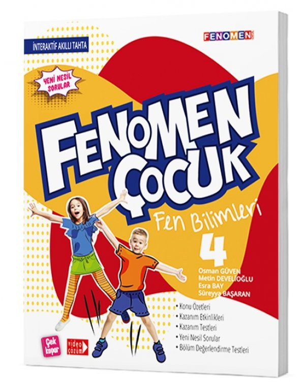 Fenomen Çocuk 4. Sınıf Fen Bilimleri Yeni Nesil Sorular 2023