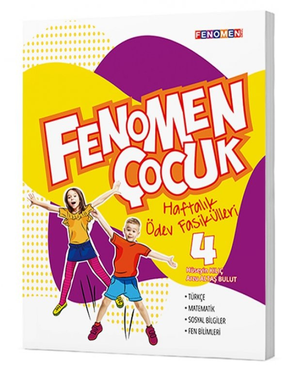 Fenomen Çocuk 4. Sınıf Haftalık Ödev Fasikülleri 2023