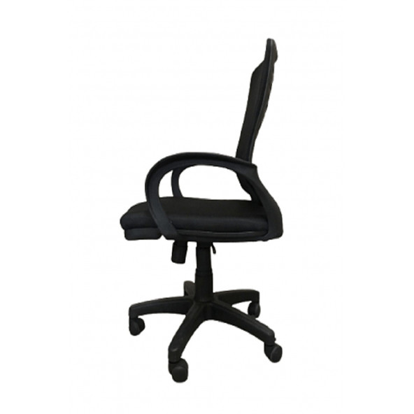 ECEMİCE Fileli Petek Ofis Büro Bilgisayar Koltuğu Sandalyesi Siyah - 2