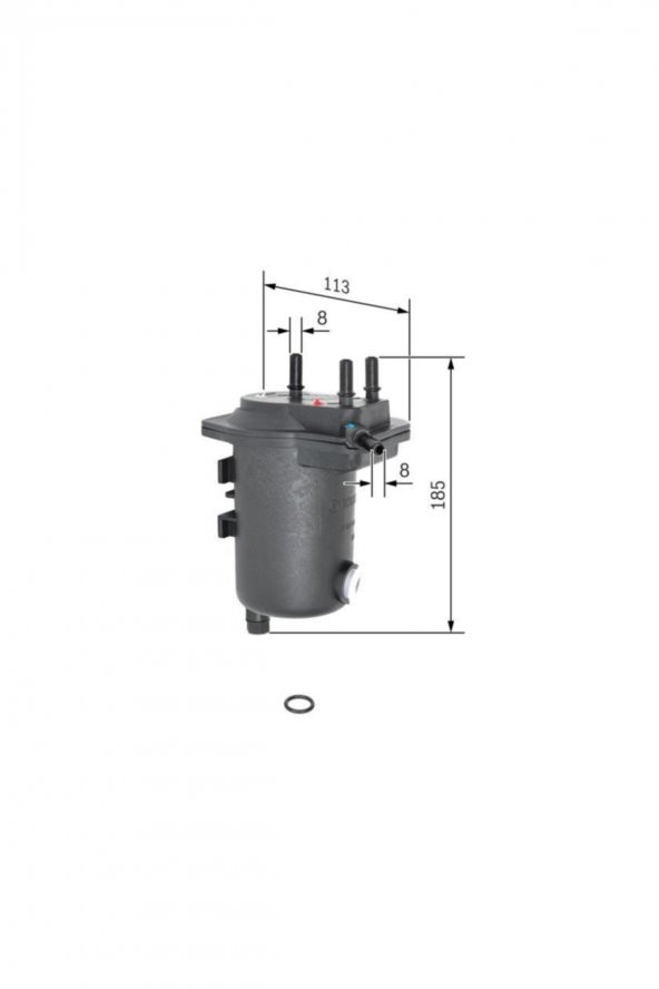 Bos-0450907012 Mazot Filtresi Megane Iı 2002 - 1.5 Dci ...