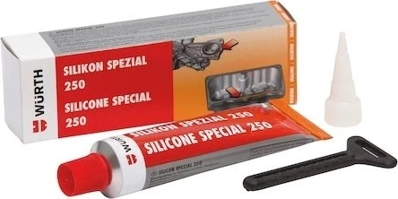 Würth Silikon Sıvı Conta Siyah 250°C Isıya Dayanıklı 70Ml