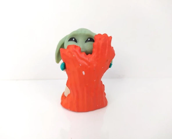 Star Wars Baby Yoda Karakter Mini Figür Oyuncak 6cm 12044