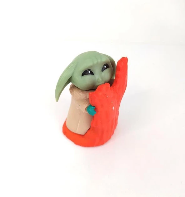 Star Wars Baby Yoda Karakter Mini Figür Oyuncak 6cm 12044 - 3