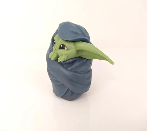 Star Wars Baby Yoda Karakter Mini Figür Oyuncak 6cm 12045 - 2
