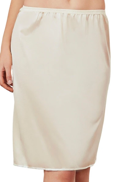 Anıl 616 Kadın Polyamid Kumaşlı Diz Altı Uzun Etek Altı Jüpon - 9