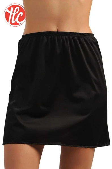 Anıl 615 Kadın Polyemid Kumaşlı Diz Üstü Kısa Etek Altı Jüpon - 3