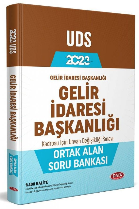 UDS Gelir İdaresi Başkanlığı Unvan Değişikliği Sınavı Soru Bankası Data Yayınları