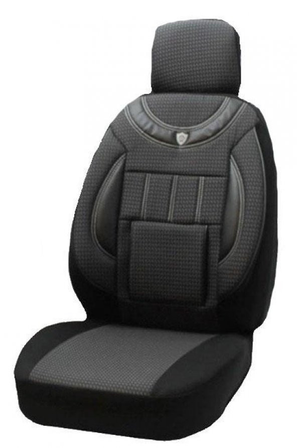 Volkswagen Transporter T5 5+1 Koltuk Kılıfı  FÜME - SİYAH - 1