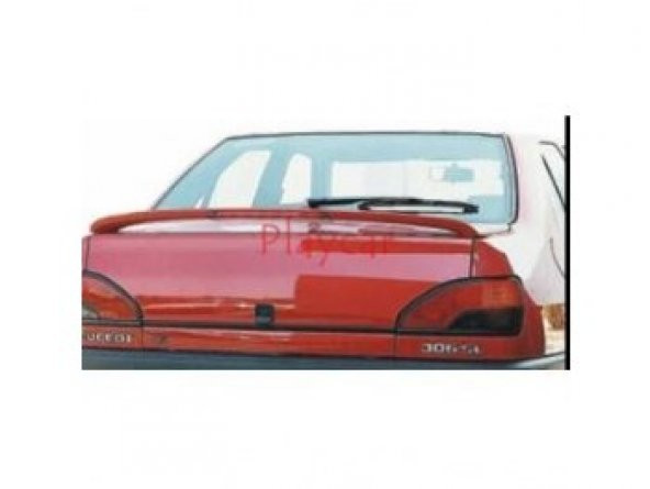 Peugeot 306 Sedan Işıklı Spoiler BOYALI -Ateş Body Kit