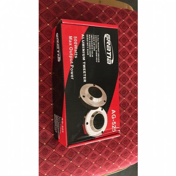 GRATIA AG525 10 CM TWEETER 10 cm İki adet