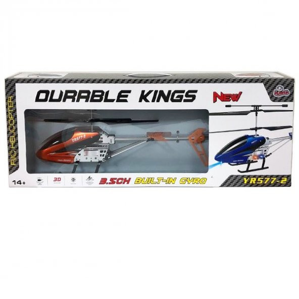 1460JYR577-2  Kumandalı 3.5ch Gyro Helikopter 60 cm  -Vardem