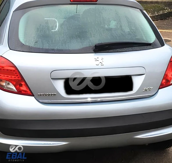 Peugeot 207 Krom Bagaj Alt Çıtası 2006 Üzeri P.Çelik - Resim 2
