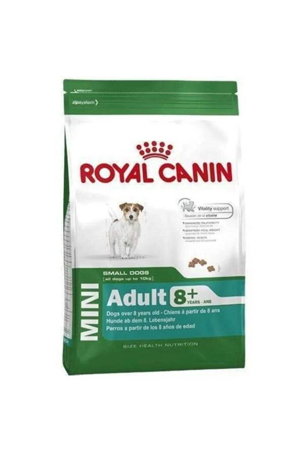 Royal Canin Mini Adult 8+ Mini Irk 8 Yaş Üstü Yetişkin Köpek Maması 2 Kg