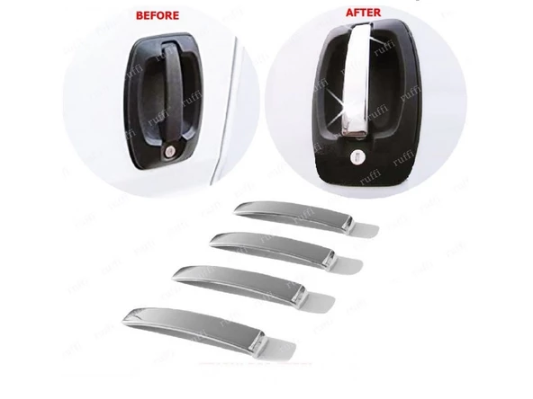 Peugeot Boxer Krom Kapı Kolu Seti 4 kapı 2008 Üzeri P. Çelik ürün görseli