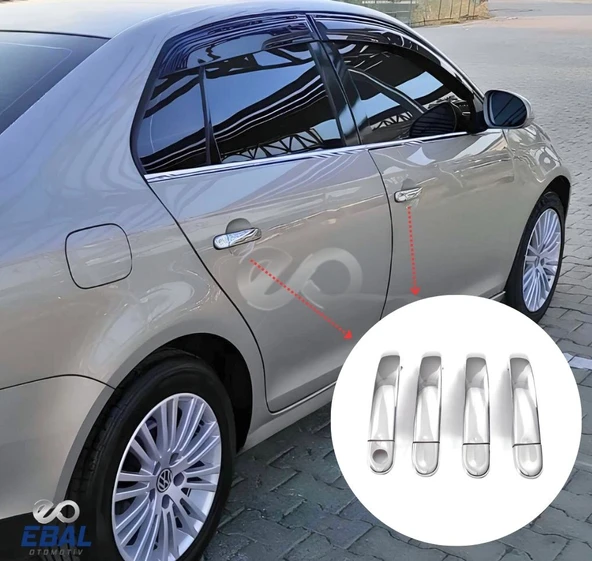 VW Jetta Krom Kapı Kolu 4 Kapı 2006-2011 arası P. Çelik ürün görseli
