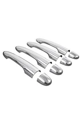 Renault Modus Krom Kapı Kolu Seti 4 kapı 2005 Üzeri P. Çelik - Resim 2