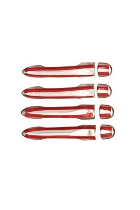 Renault Modus Krom Kapı Kolu Seti 4 kapı 2005 Üzeri P. Çelik - Resim 4